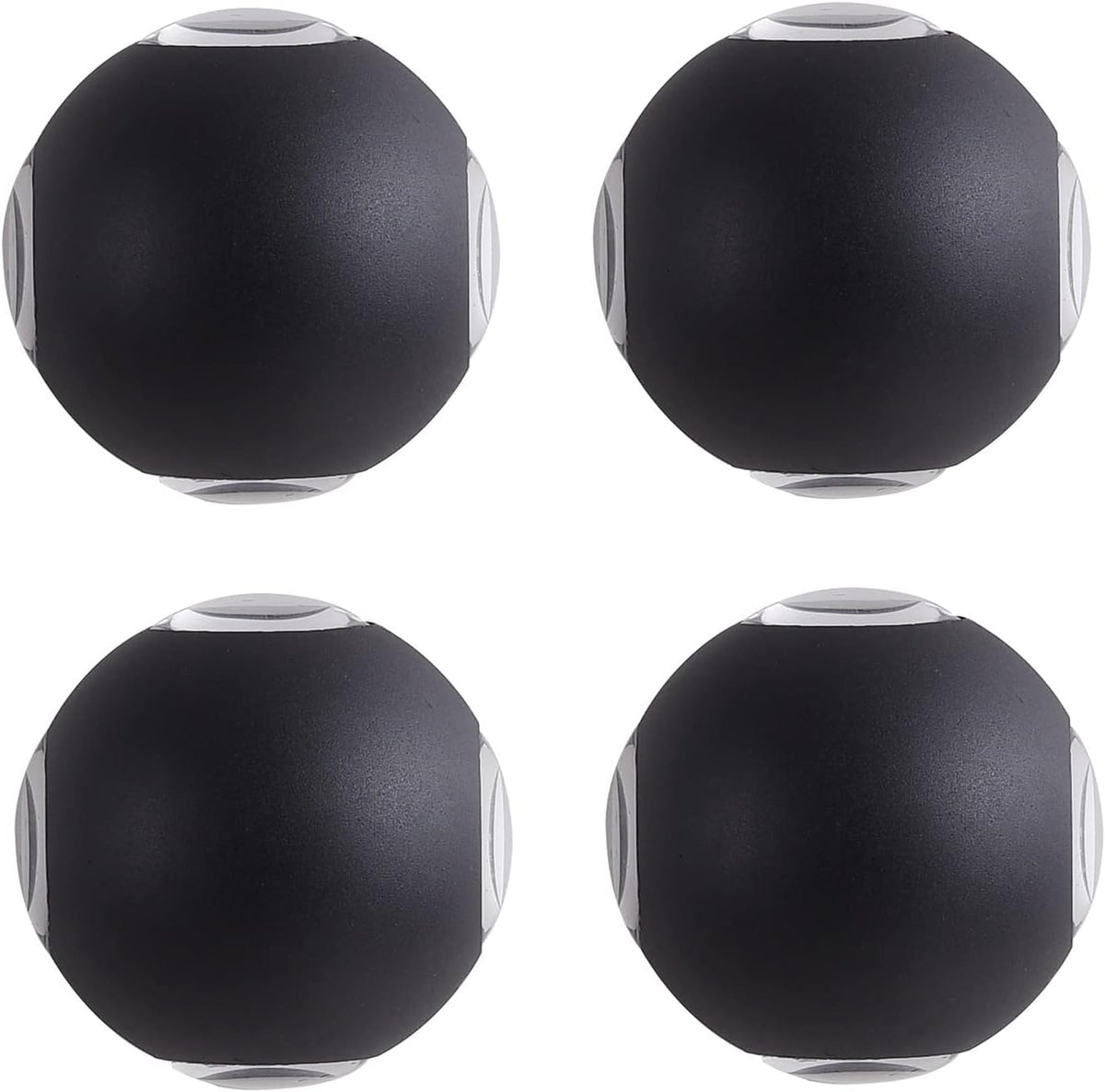 Aplica LED AX240, Exterior, 4 Surse, 4W, Negru, 3000K