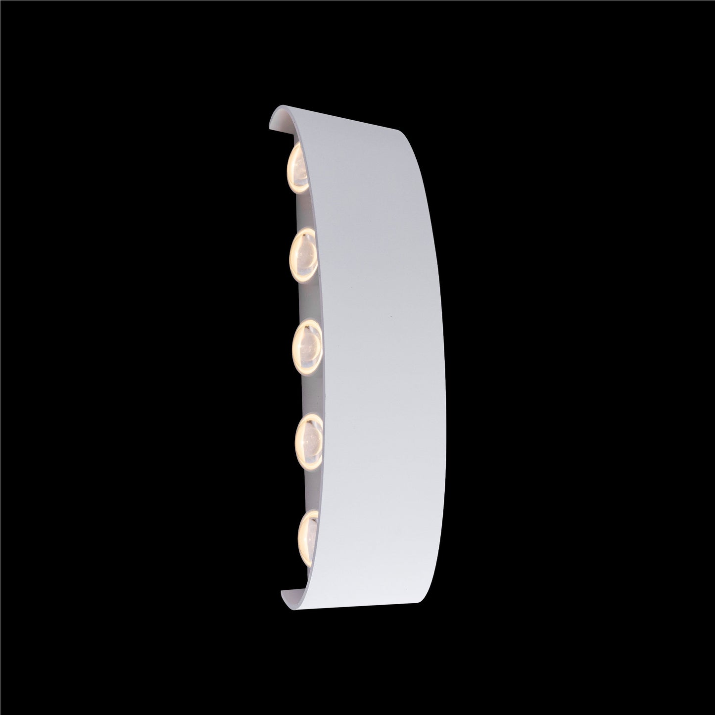 Fantas Aplica LED Interior/Exterior, 10 Surse x 1W, IP65, Alb, 3000K