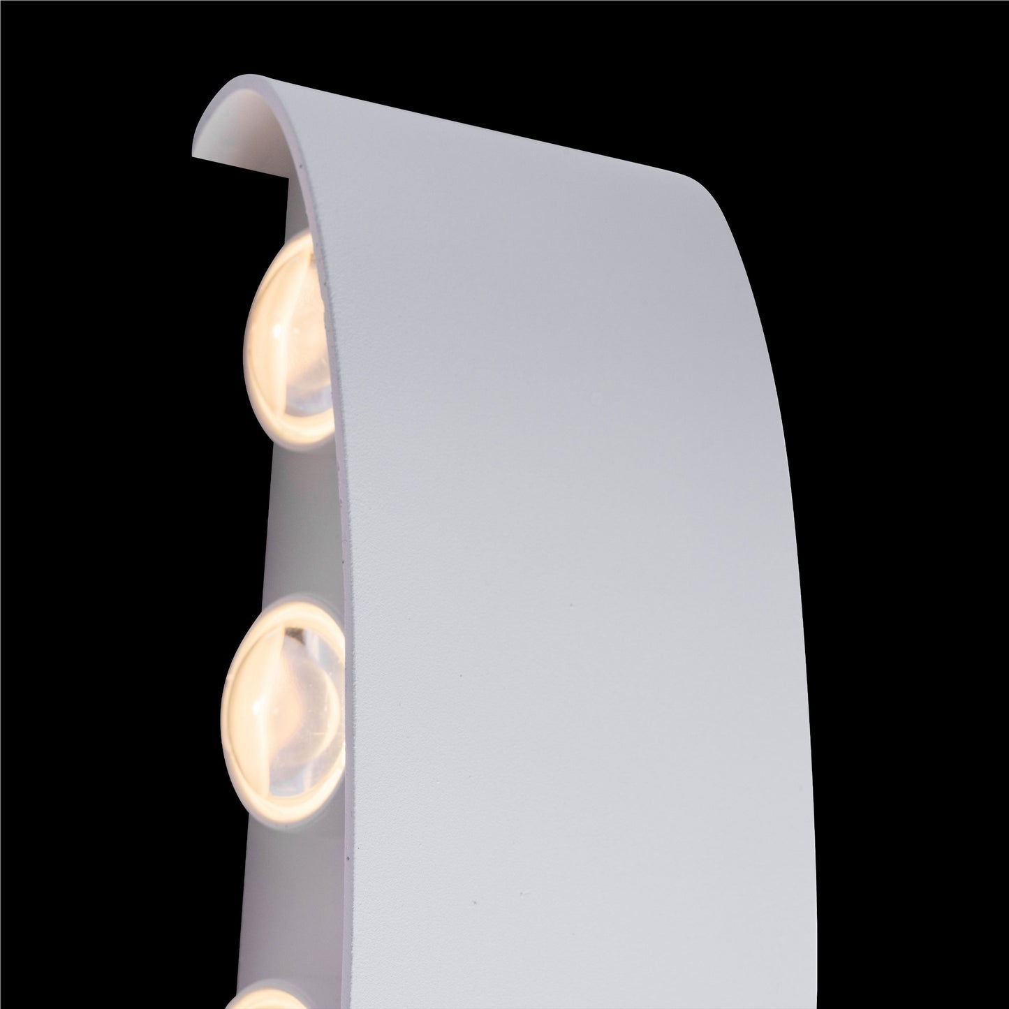 Fantas Aplica LED Interior/Exterior, 10 Surse x 1W, IP65, Alb, 3000K