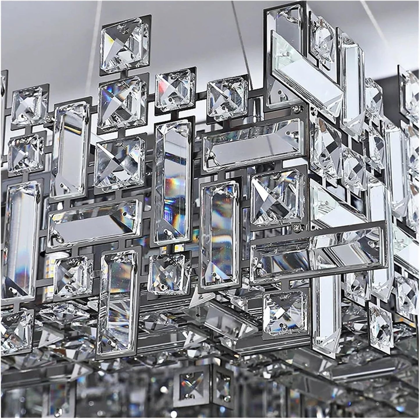 Candelabru Cristal NEXORA Eleganza, 10xE14, Diametru 50cm, Auriu Lucios, Inaltime Reglabila, Design Elegant Candelabre Cristal Default Title Alessandro Design
