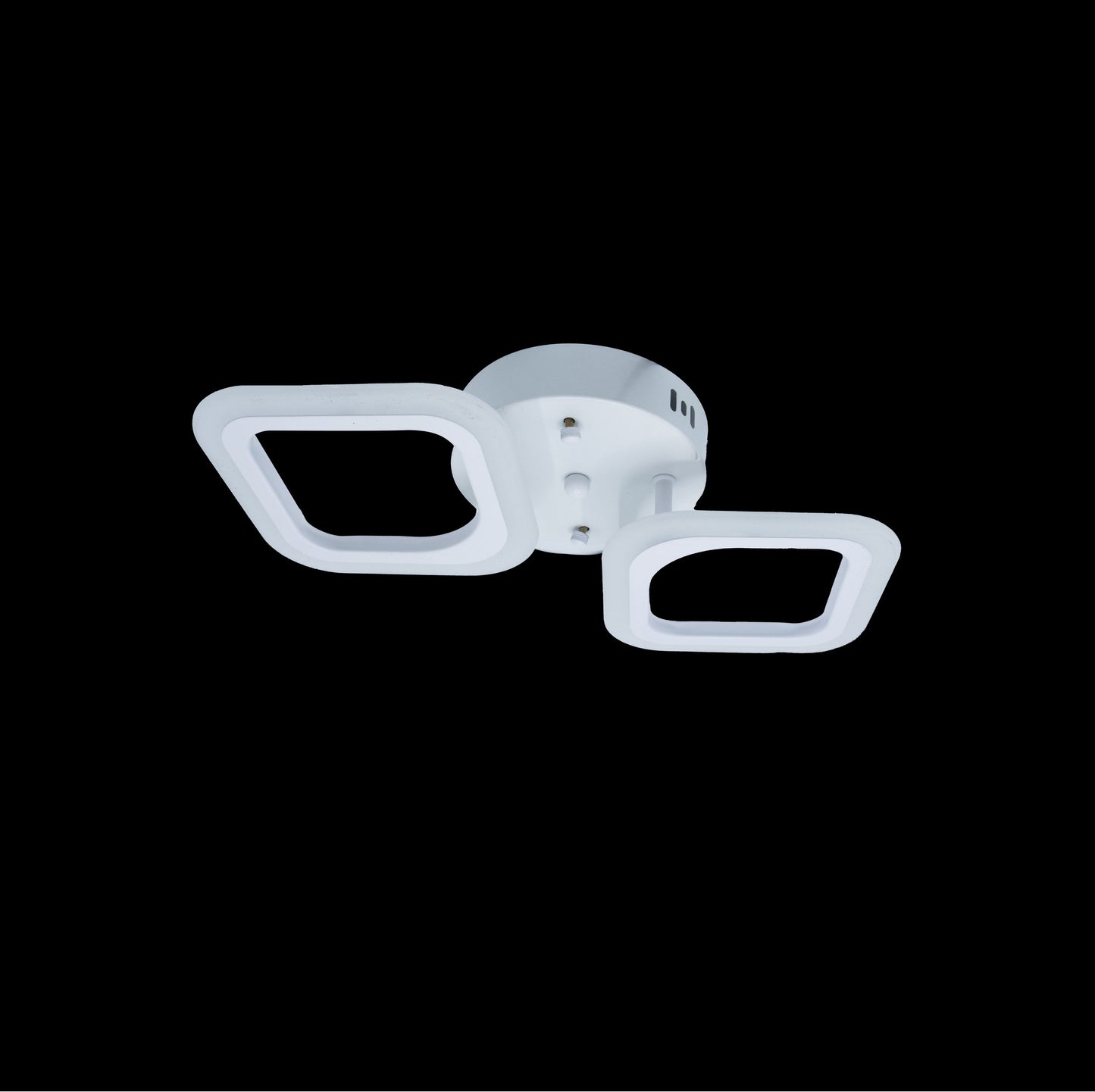 Lustra LED ERIKA 11W, 2 Patrate, lumina Neutra, Alb