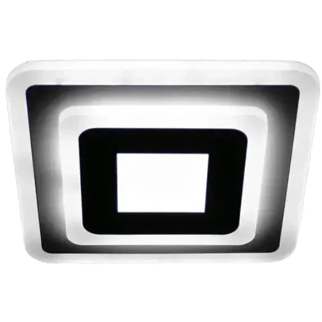 Lustra LED MORNIKA 14W, Diametru 25cm, Patrata, lumina Neutra, Alb Lustra LED Default Title Alessandro Design
