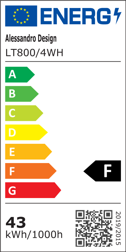 Lustra LED cu telecomanda BETTY 43W, 4 Cercuri, lumina Rece/Calda/Neutra, Dimabila, Alb