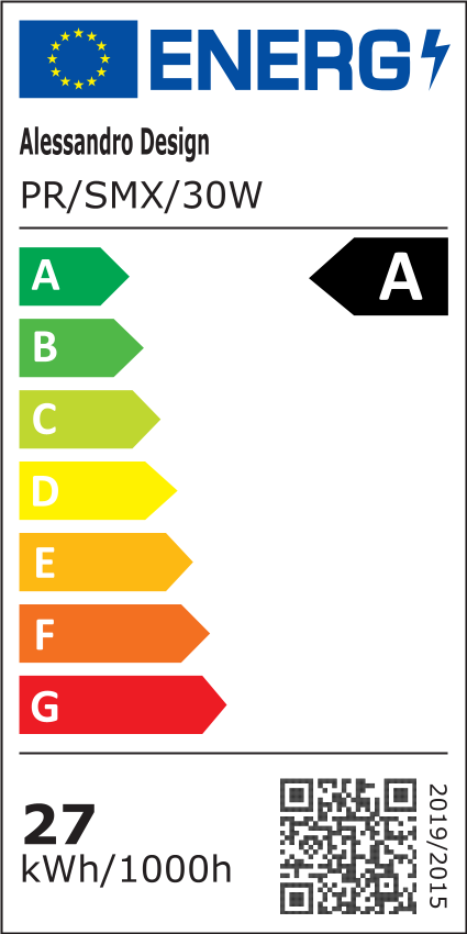 Proiector LED 27W 6000K IP65 220-230V 12 surse Carcasa Negra Metalica Default Title Alessandro Design
