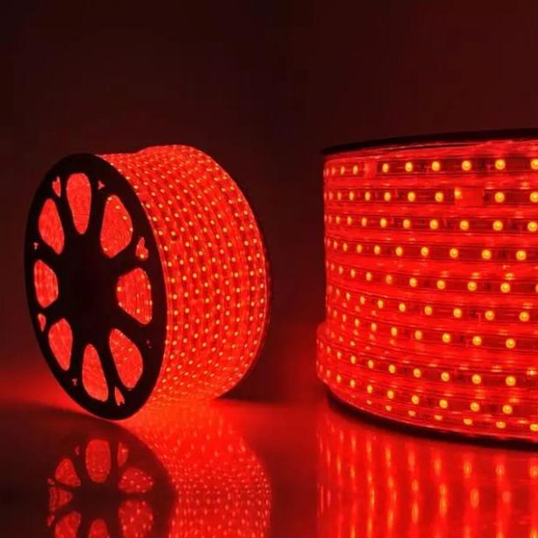 Banda LED 1 m, 5050, 11W/m, Rosie BD/1M/RD - LEDS