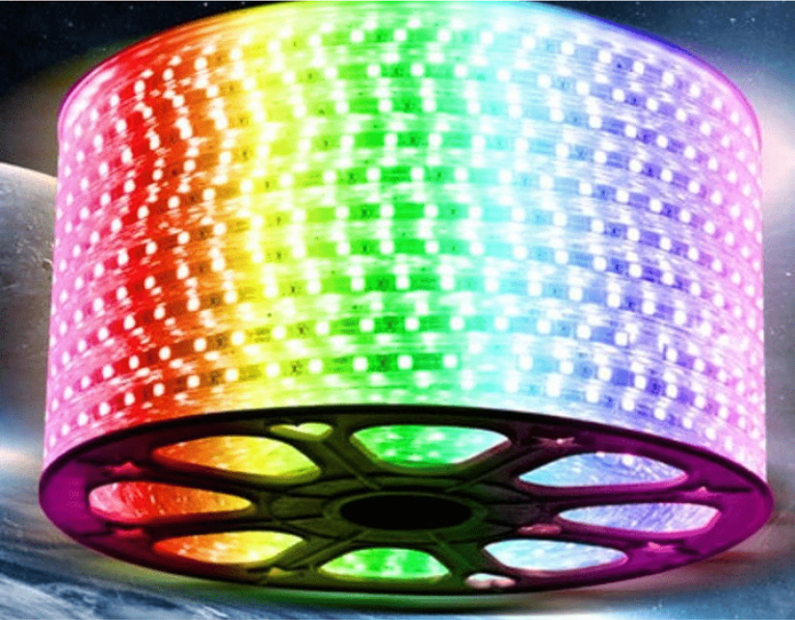 Banda Led 5050, RGB, 220V, 1m