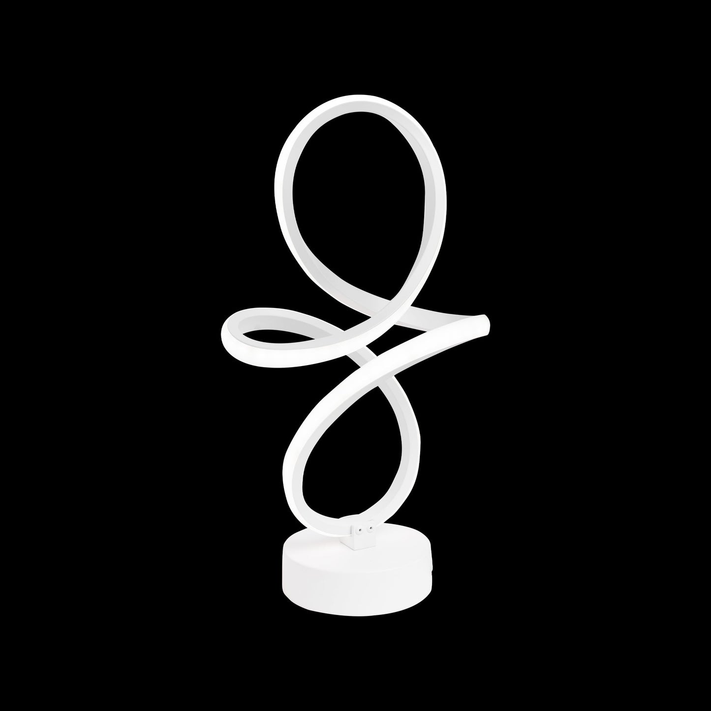 Veioza LED Cetia, 48W, Lumina Rece/Calda/Neutra, Metal si Acril, Alb