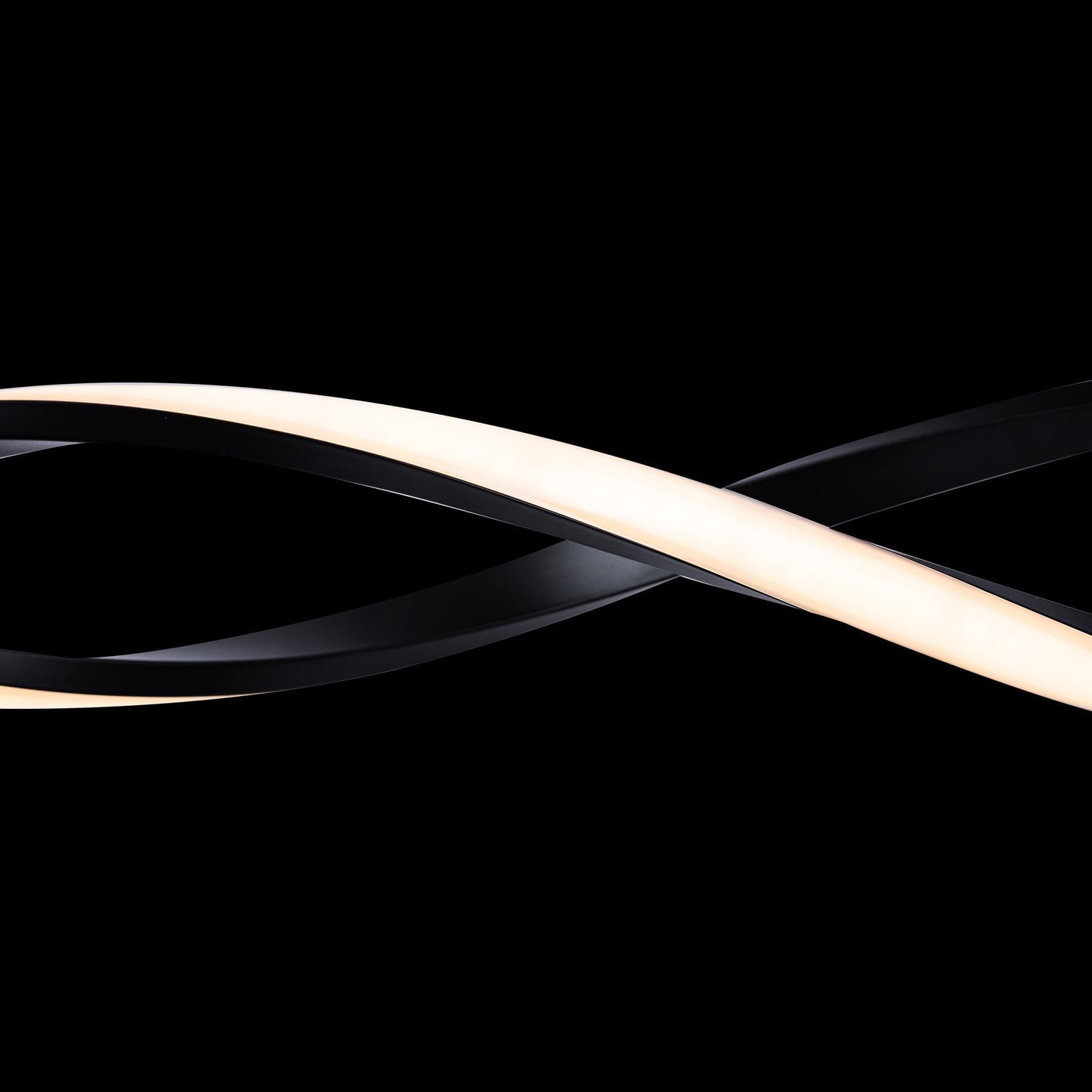 Lustra LED cu Telecomanda, 80W, Negru, Dimabila 2133