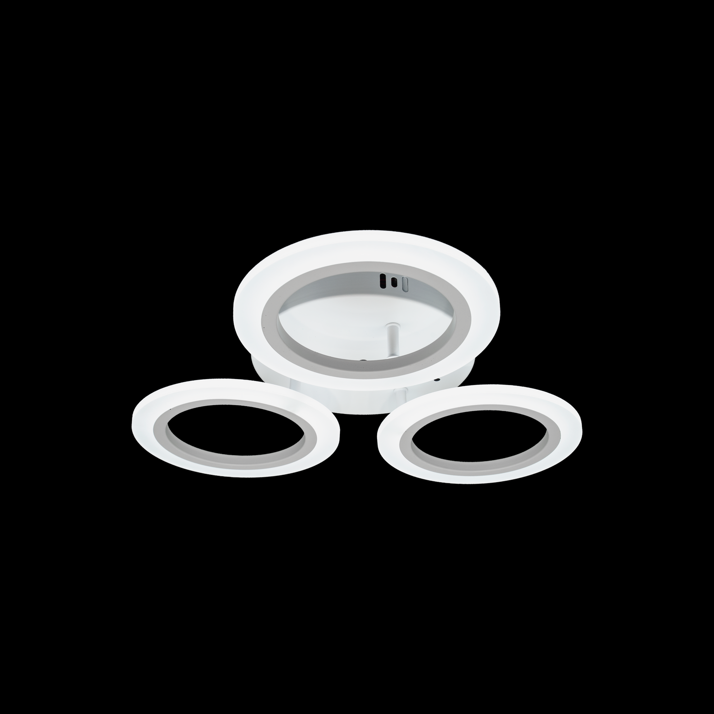 Lustra LED MARA 24W, 3 Cercuri, lumina Neutra, Alb