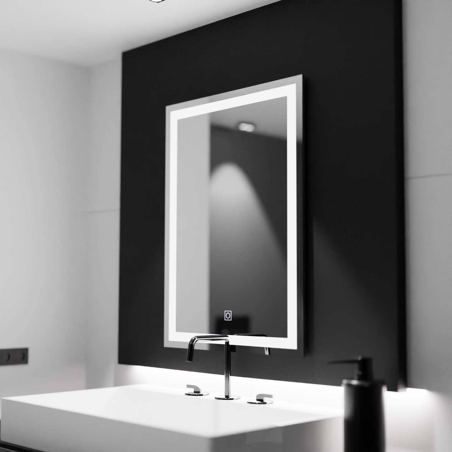 Oglinda LED Rectangulara, 60x80cm, FRAME Basic Touch