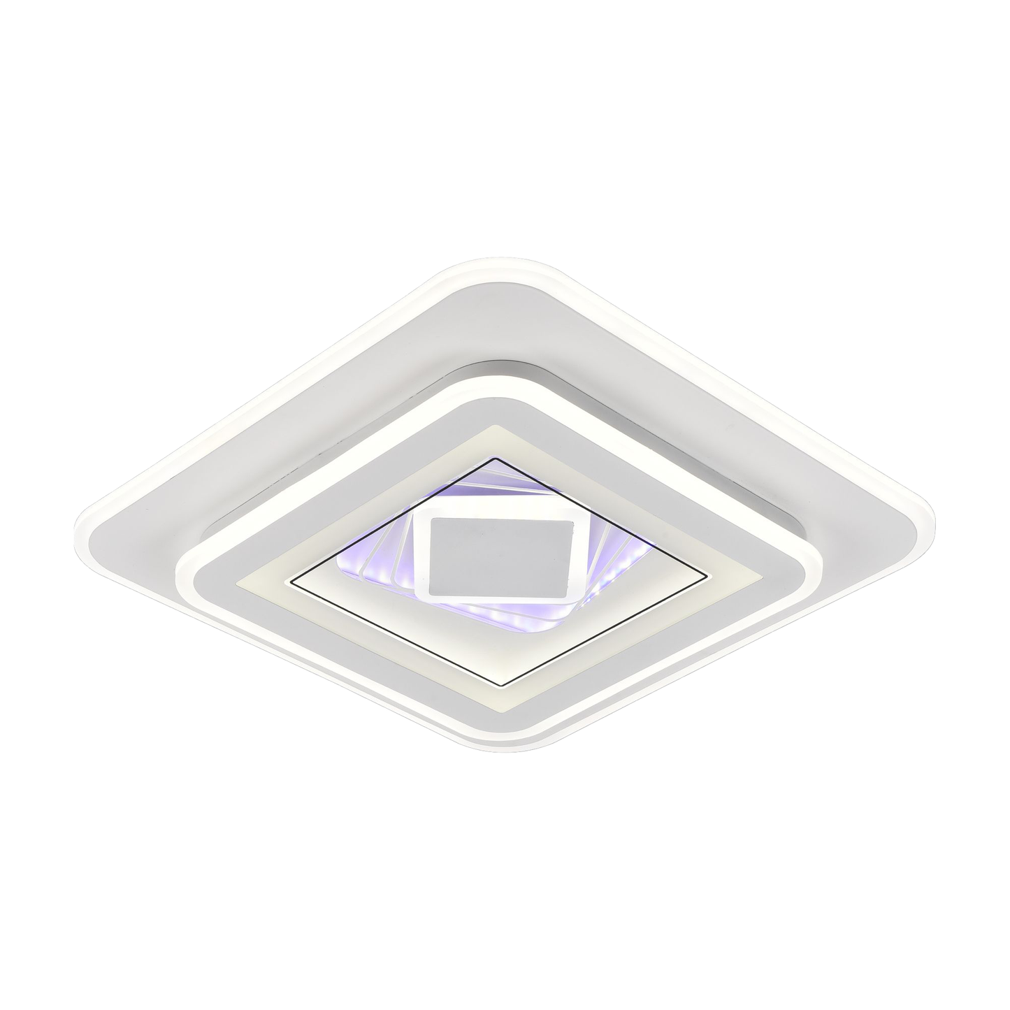 Lustra LED DOLIA, 34W, Diametru 49cm, lumina Rece/Calda/Neutra, Alb