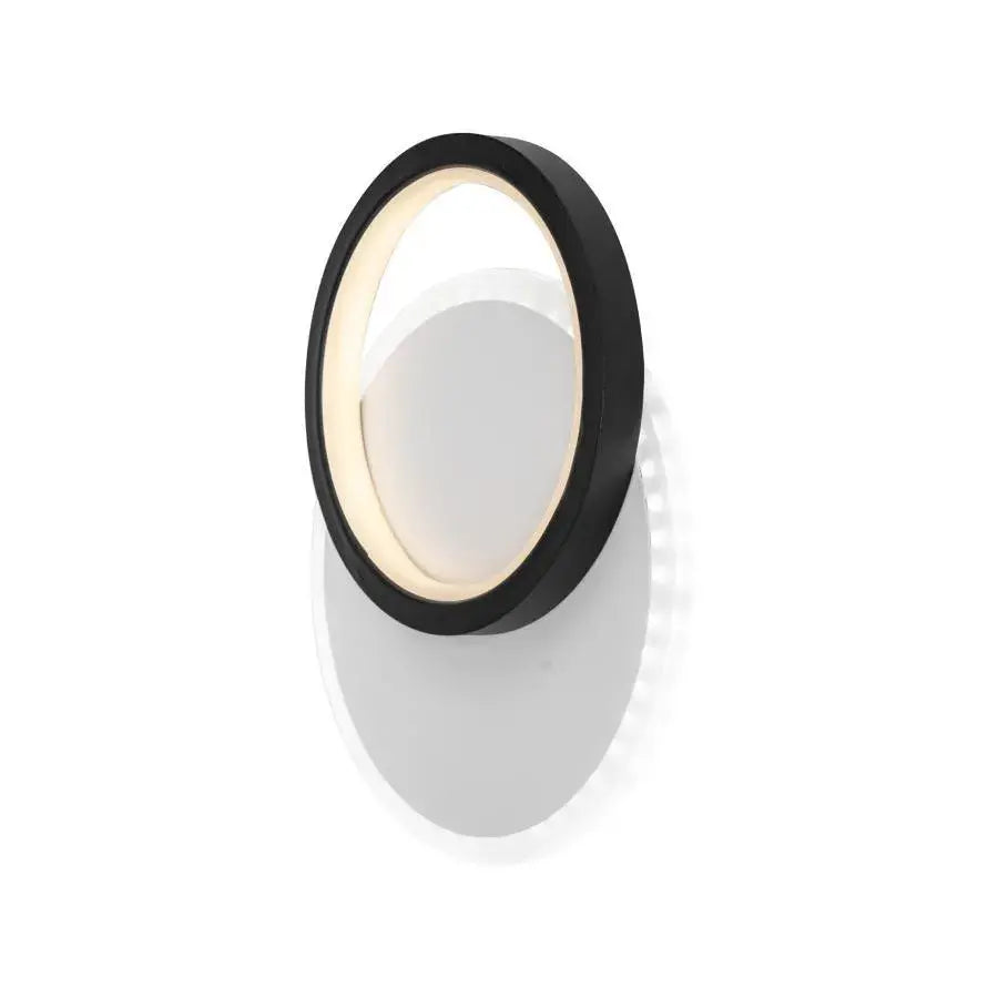 Aplica LED SMALON 27W, 2 Cercuri, lumina Rece/Calda/Neutra, Alb Negru