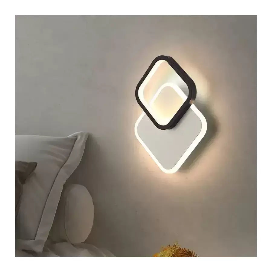 Lustra LED MARCELO 30W, lumina Rece/Calda/Neutra Alb Negru