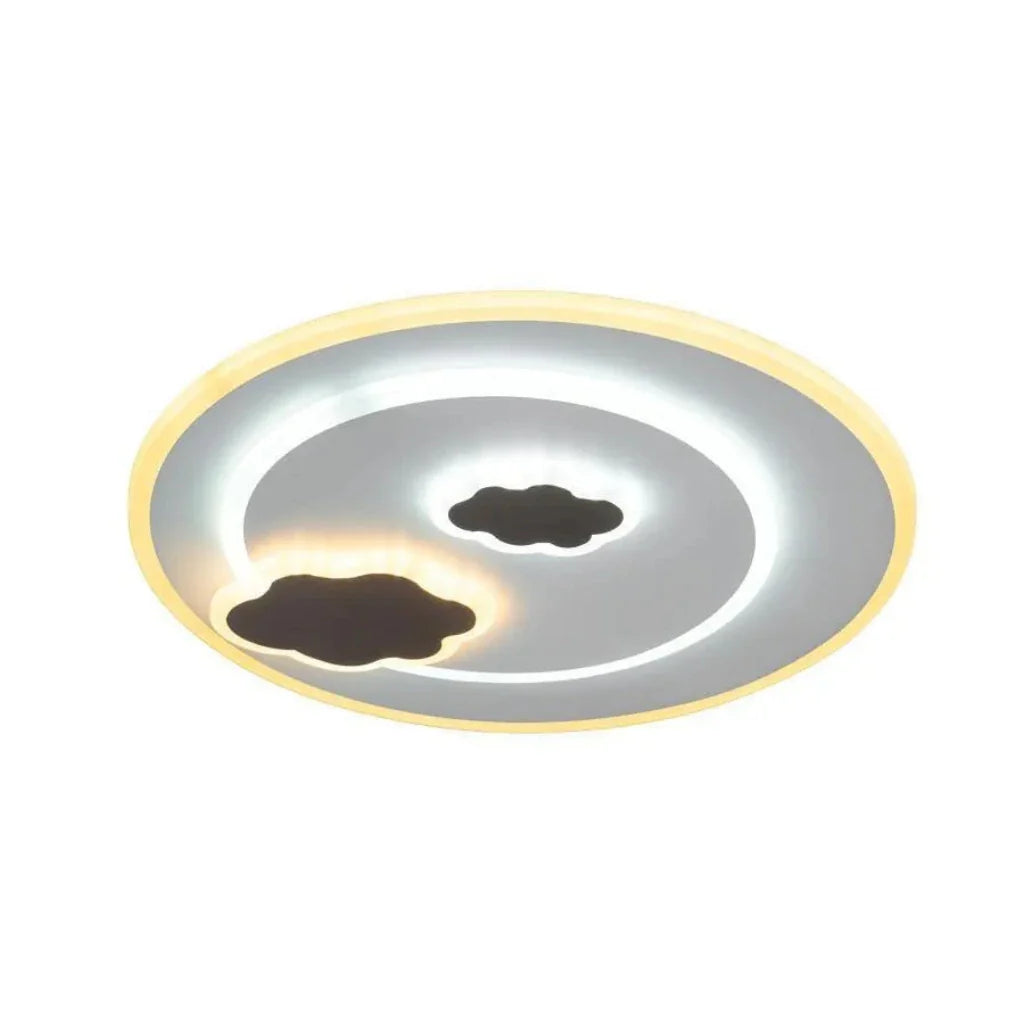 Lustra LED NOOR 30W, lumina Rece/Calda/Neutra, Alb
