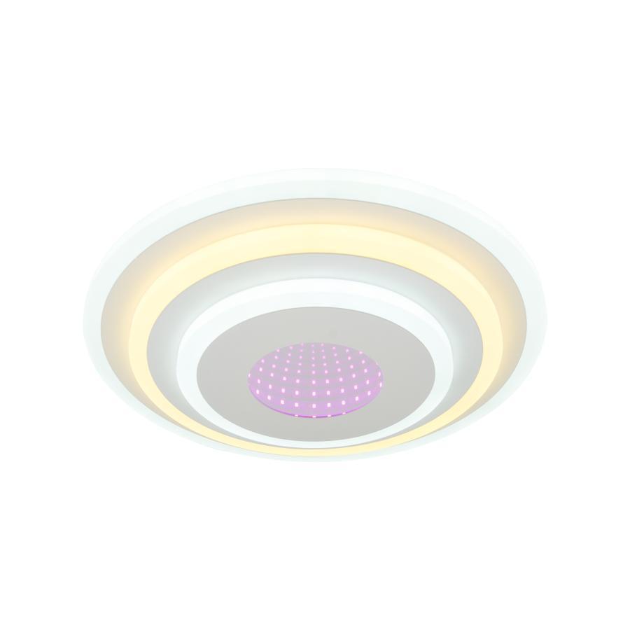 Lustra LED NIVARA 3D 20W, Diametru 30cm, lumina Rece/Calda/Neutra, Alb