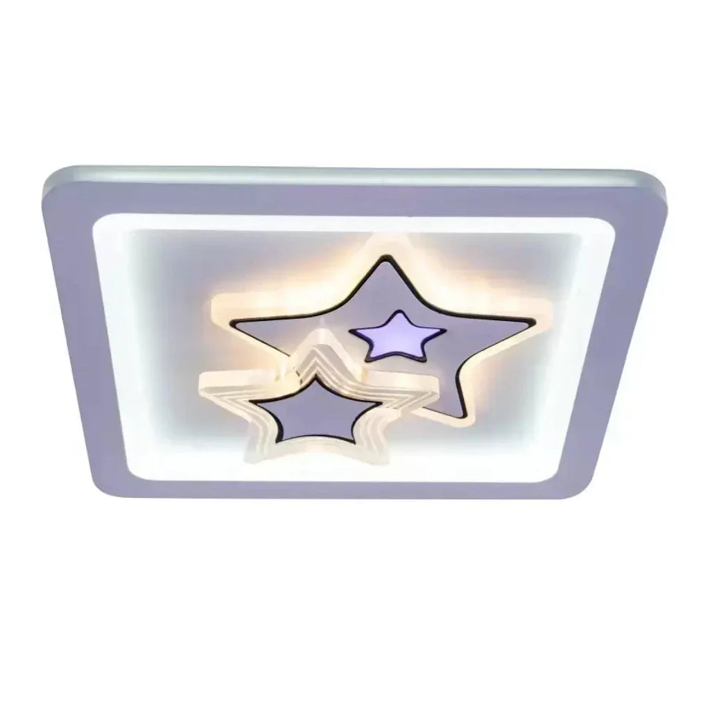 Lustra LED KATHLEEN RGB 25W, lumina Calda/Neutra, Alb Lustre LED Aplicate Default Title Alessandro Design