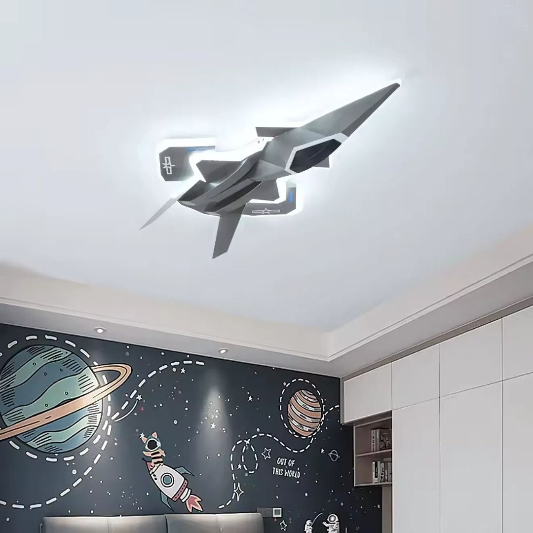 Lustra LED FIGHTER, 101W, lumina Rece/Calda/Neutra, Argintiu