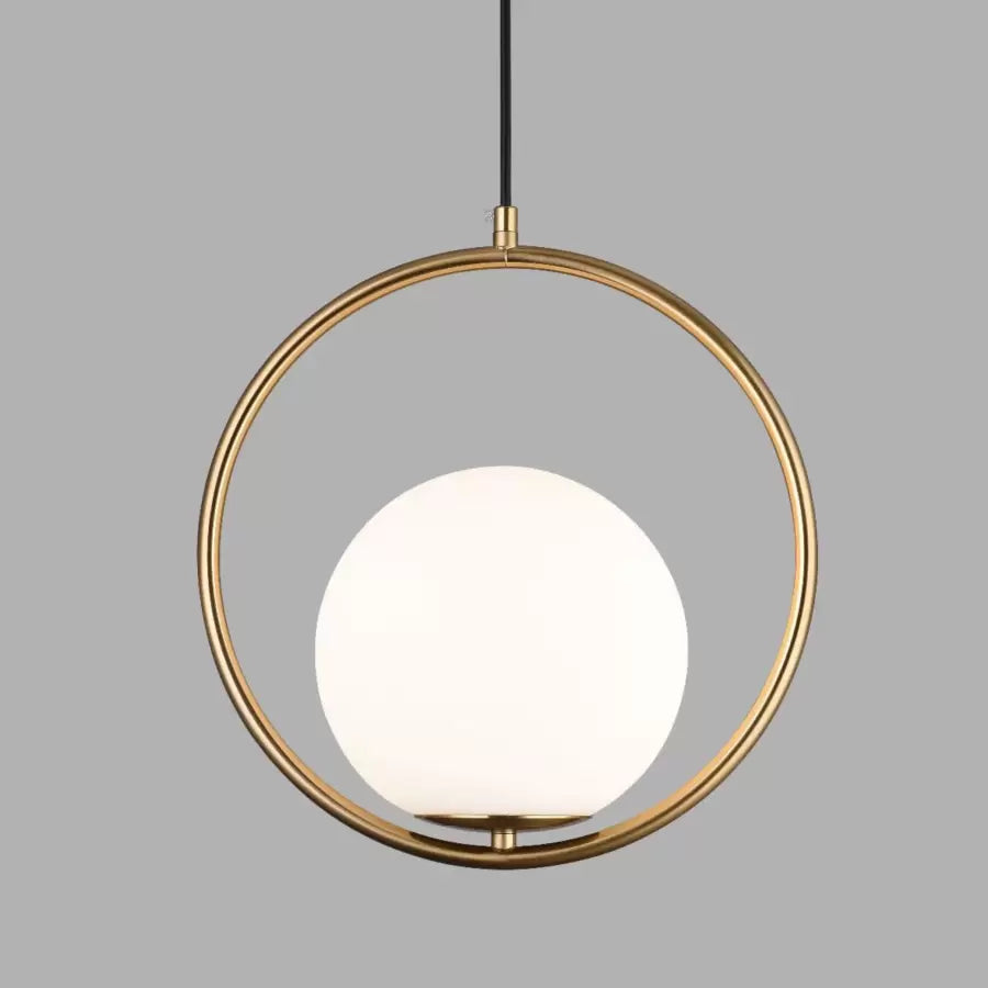 Lustra LOFT Haven, 1x E27, Alb Auriu, Metal, Inaltime Reglabila Lustre Moderne Default Title Alessandro Design