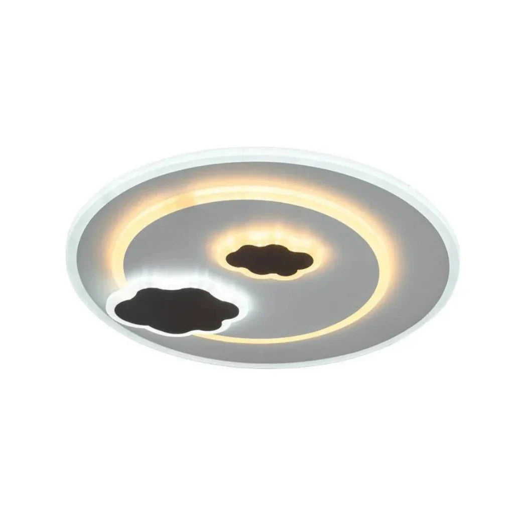 Lustra LED NOOR 30W, lumina Rece/Calda/Neutra, Alb