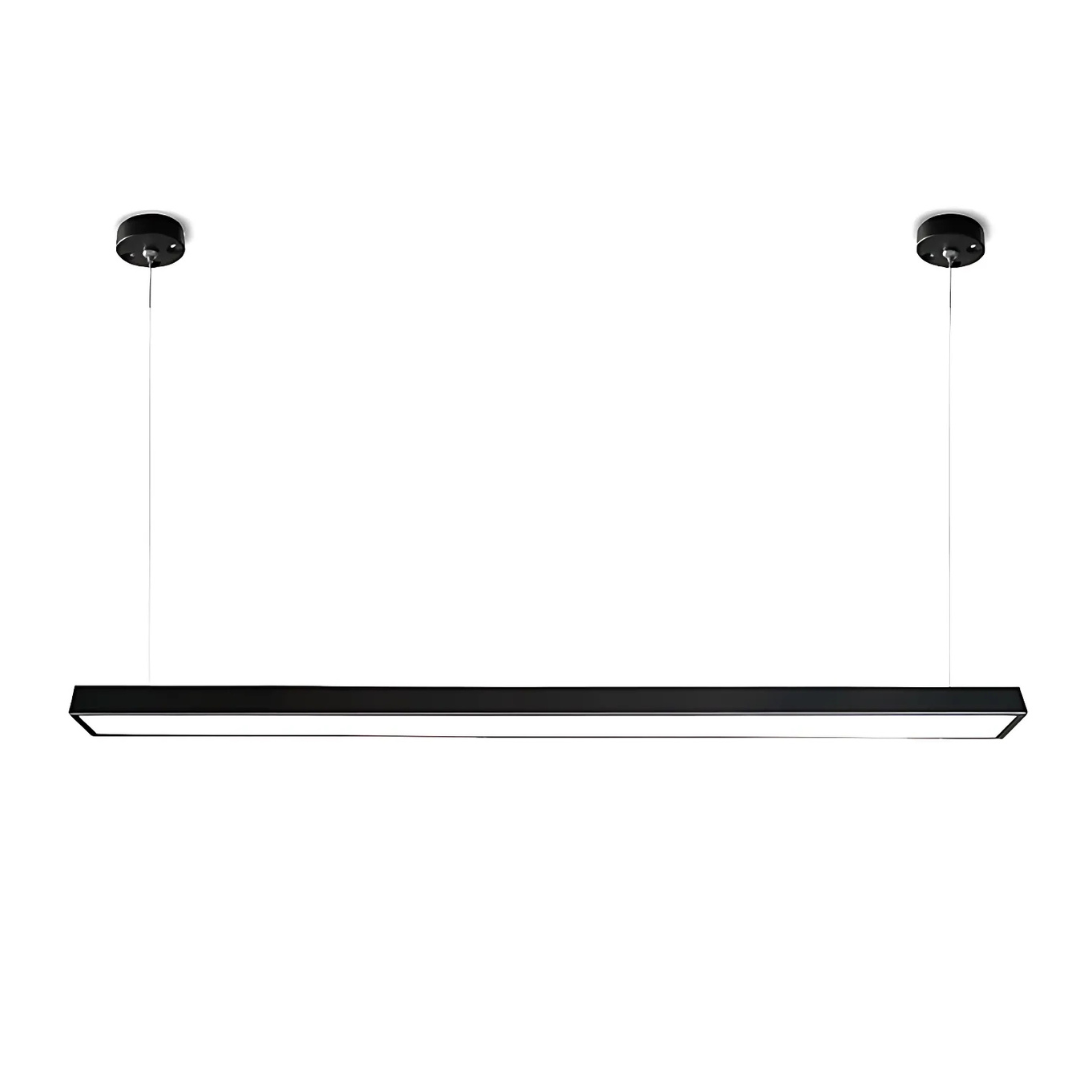 Lustra LED suspendata DARIN, 96W, Inaltime Reglabila, Lumina Rece, Negru