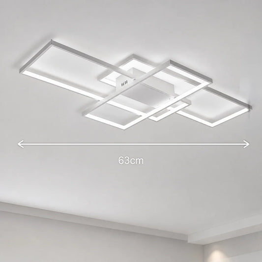Lustra LED cu telecomanda LANDYN 78W, lumina Rece/Calda/Neutra, Dimabila, Alb - 01_LT500-3WH.png