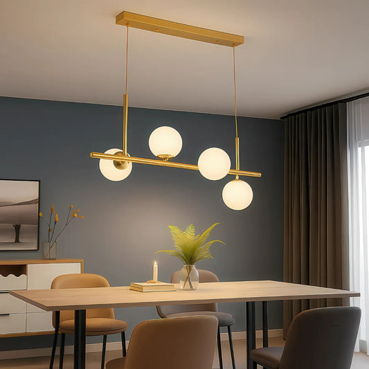 Lustra cu bec moderna LOFT Pavilion, 4x G9, Auriu, Metal, Inaltime Reglabila - 02_LC800-4GD.png