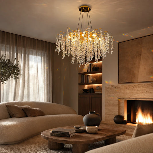 Candelabru Cristal WALTZ Cascade, 9x G9, Auriu, 80cm, Inaltime Reglabila - 06_CC331-80.png