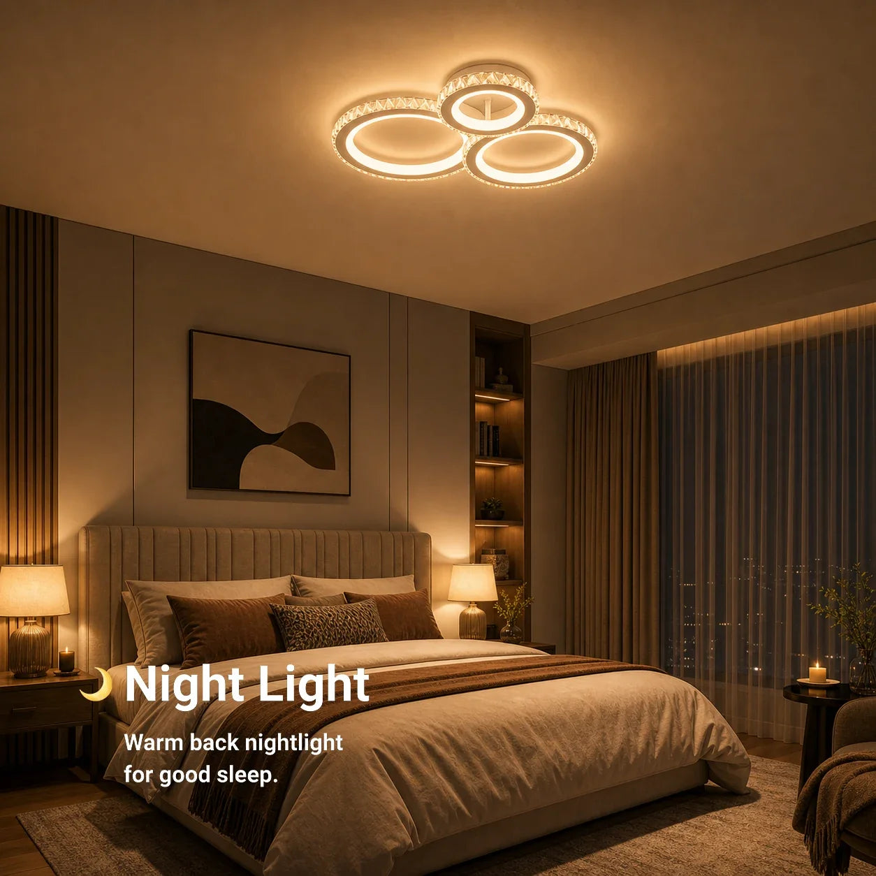 Lustra LED cu telecomanda si cristal NOVA ROTONDA RGB 75W, 3 Cercuri, lumina Rece/Calda/Neutra, Dimabila, Alb - 07_LT073-3WH.png