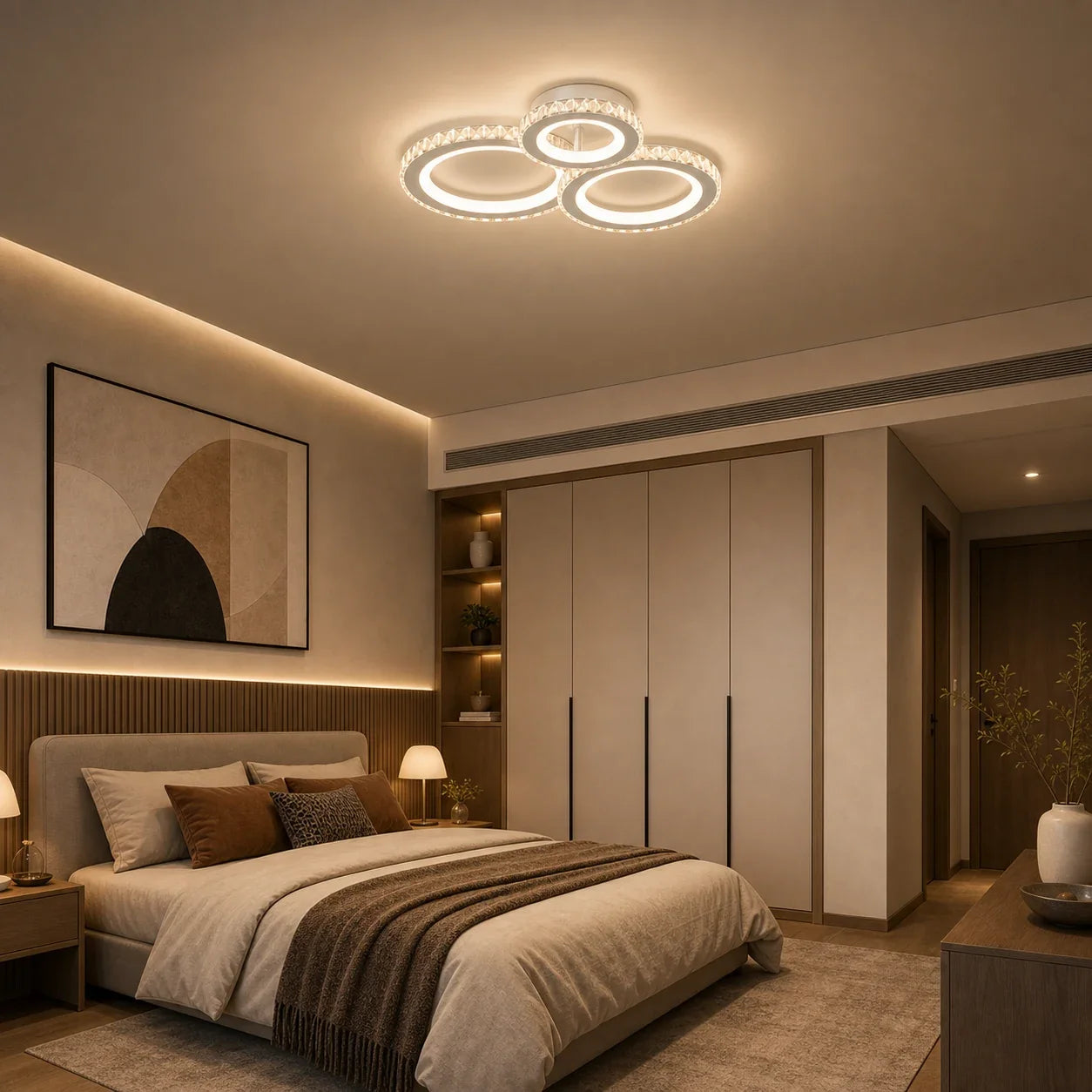 Lustra LED cu telecomanda si cristal NOVA ROTONDA RGB 75W, 3 Cercuri, lumina Rece/Calda/Neutra, Dimabila, Alb - 08_LT073-3WH.png