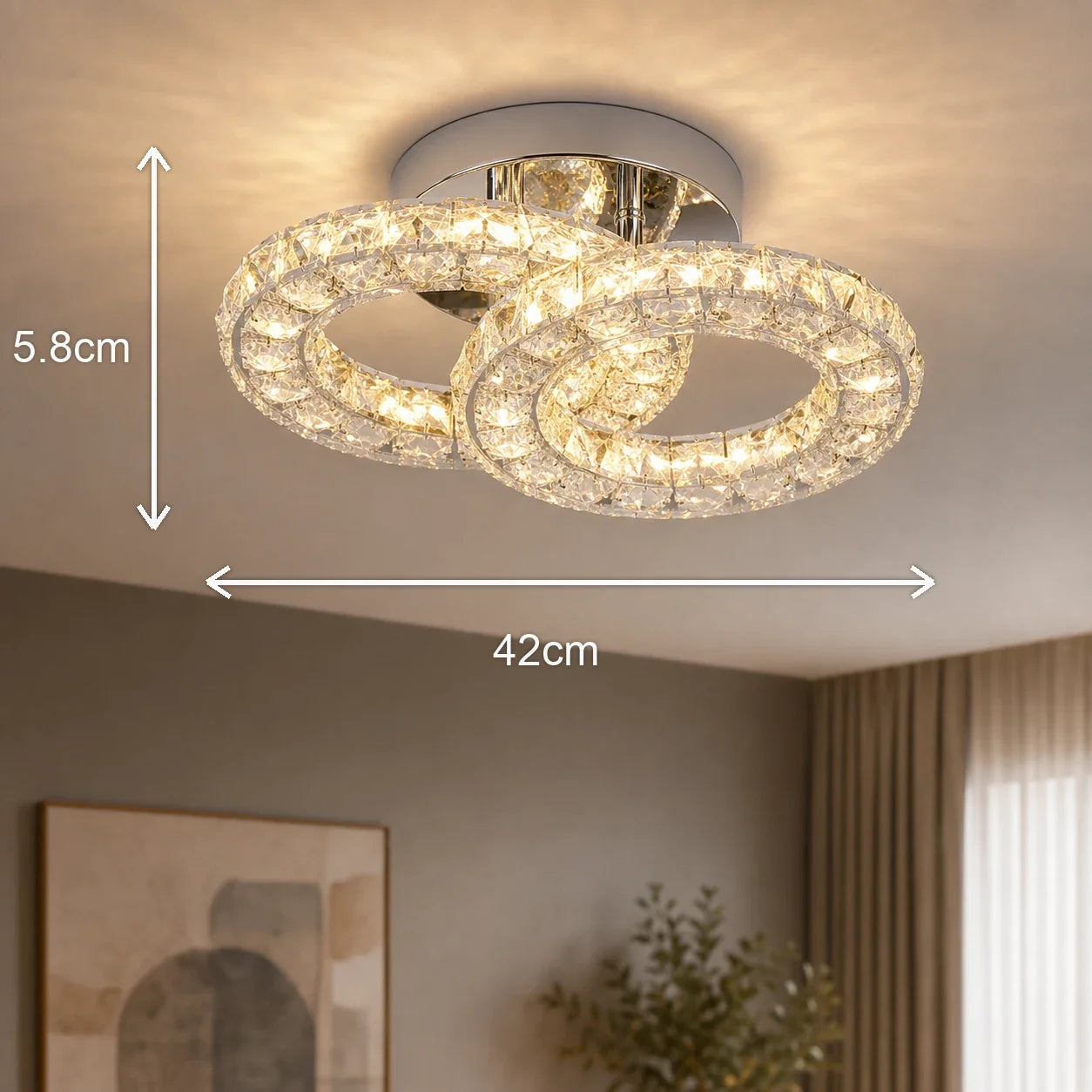 Lustra LED si cristal ZABINA 25W, 2 Cercuri, lumina Rece/Calda/Neutra, Crom Lucios - 09_LT062CR.png