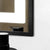 Oglinda LED Rectangulara 60x80cm Verite Majeste Noir Motion Glow Marcello Sistem Dezaburire Ceas & Termometru Dimabila