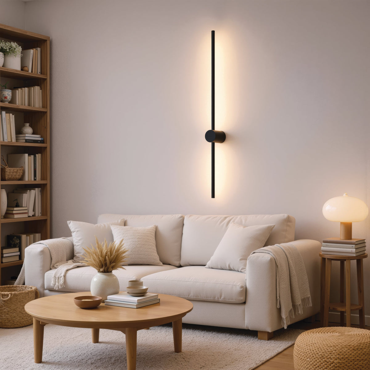 Aplica LED Angelique 24W Alb Negru Aplice de Interior Default Title Alessandro Design
