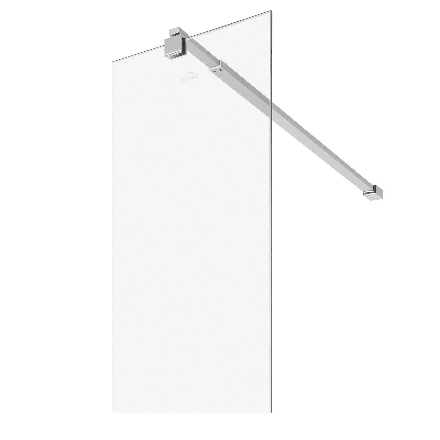 Paravan duș Walk-In 90x195 cm, sticlă securizată 8 mm, transparentă, profil metalic rezistent Dus Walk-in Default Title Alessandro Design
