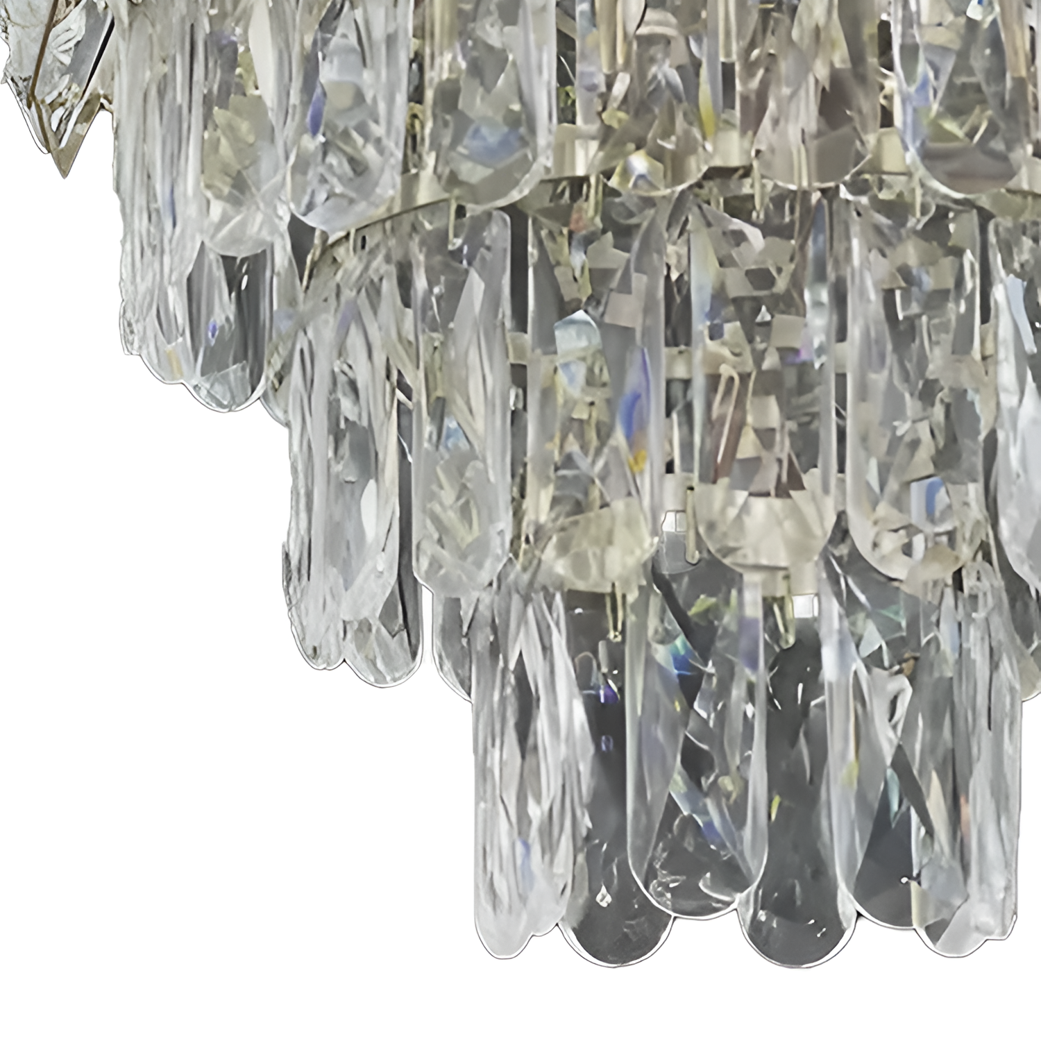 Candelabru Cristal WINDSOR Petito 3xE14, Diametru 29cm, Crom Lucios, Inaltime Reglabila Candelabre Cristal Default Title Alessandro Design