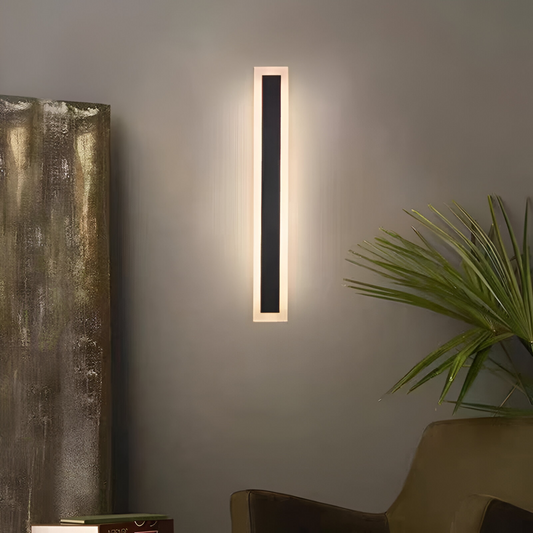 Aplica LED de Exterior Mack, Lungime 30cm, 4W, IP65, Metal, Liniar, Negru Aplice de Exterior Default Title Alessandro Design
