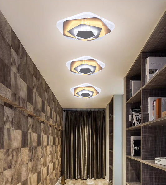 Lustra LED SIENA 40W, Diametru 23cm, lumina Rece/Calda/Neutra, Alb Lustre LED Default Title Alessandro Design