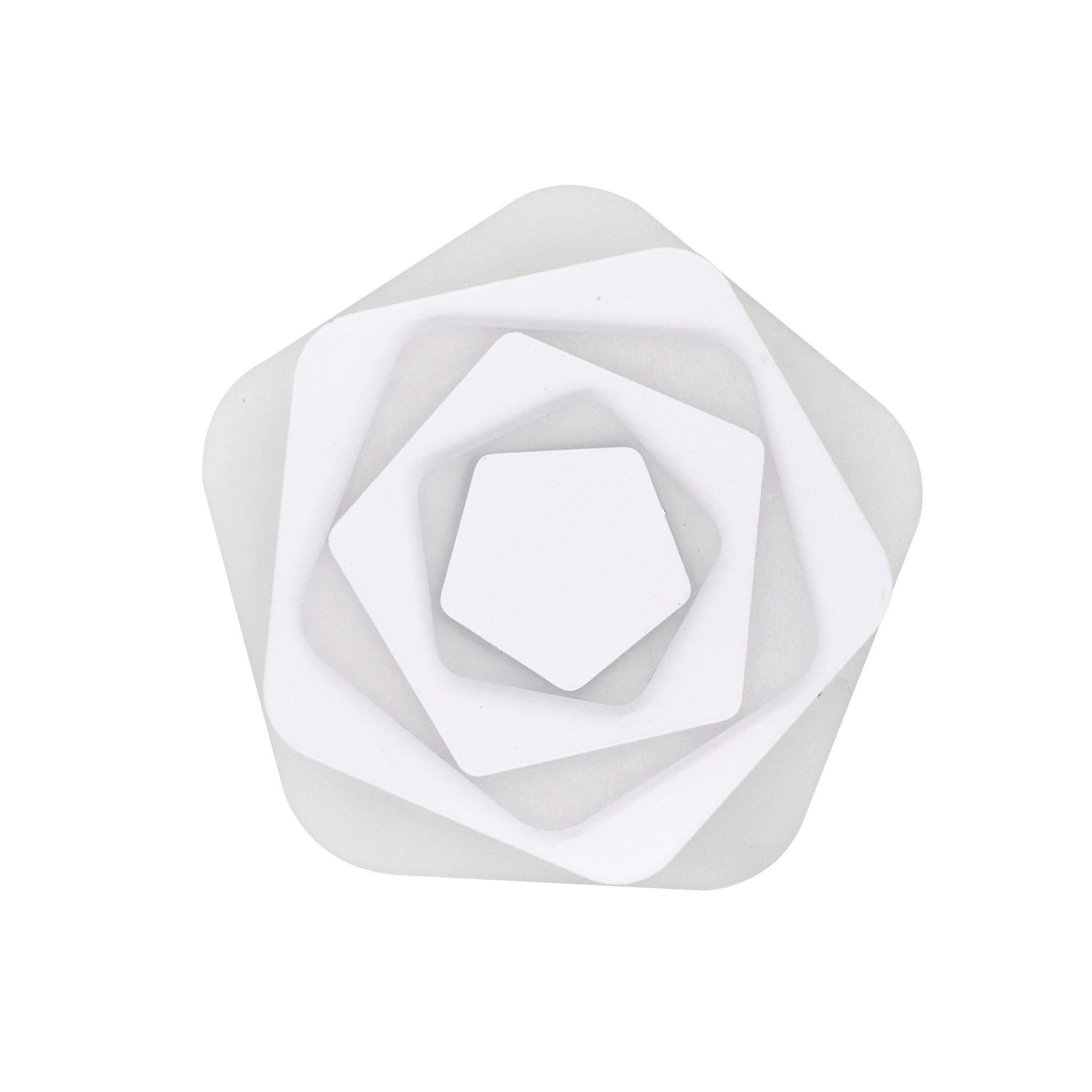 Lustra LED SIENA 40W, Diametru 23cm, lumina Rece/Calda/Neutra, Alb Lustre LED Default Title Alessandro Design