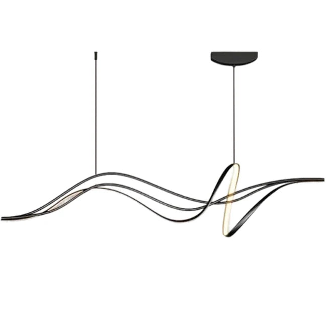 Lustra LED suspendata cu telecomanda LIBRE, 42W, lumina Rece/Calda/Neutra, Dimabila, Negru, Inaltime Reglabila Lustre LED cu Telecomanda Default Title Alessandro Design