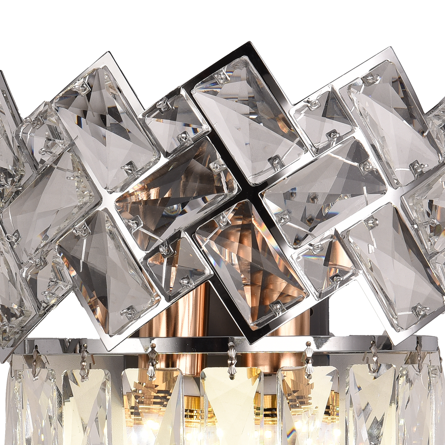 Aplica Cristal WINDSOR, 2x E14, Crom Lucios Aplice de Interior Default Title Alessandro Design
