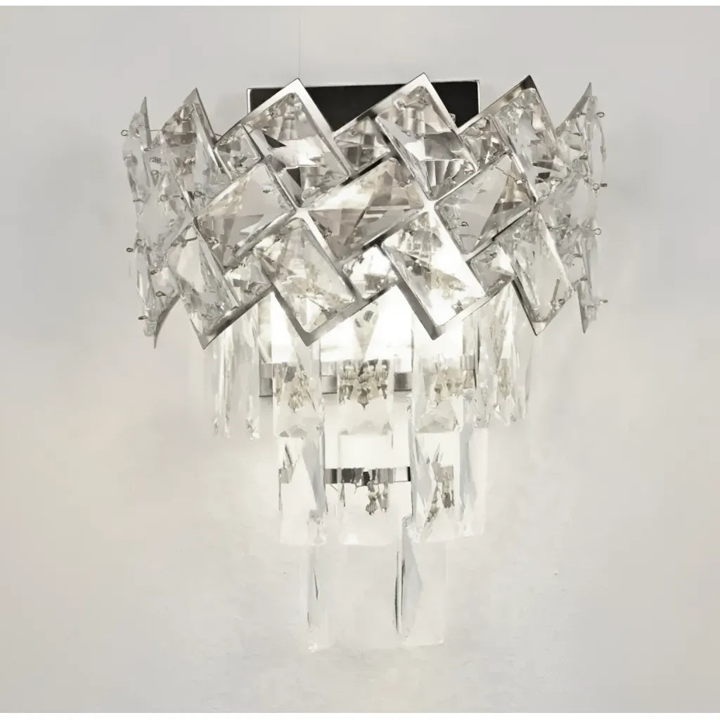 Aplica Cristal WINDSOR, 2x E14, Crom Lucios Aplice de Interior Default Title Alessandro Design