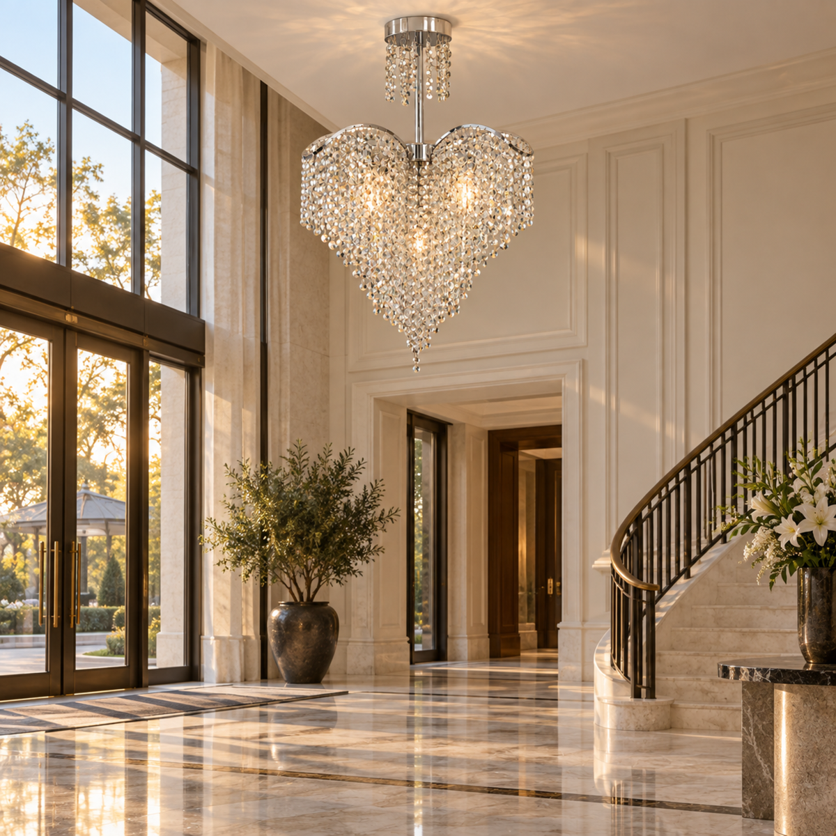 Candelabru Cristal Ander CC730-4CH, în ambient 3