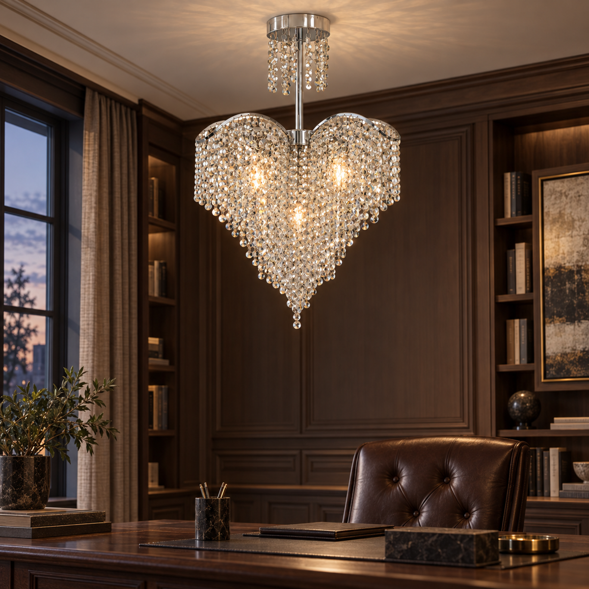Candelabru Cristal Ander CC730-4CH, în ambient 4