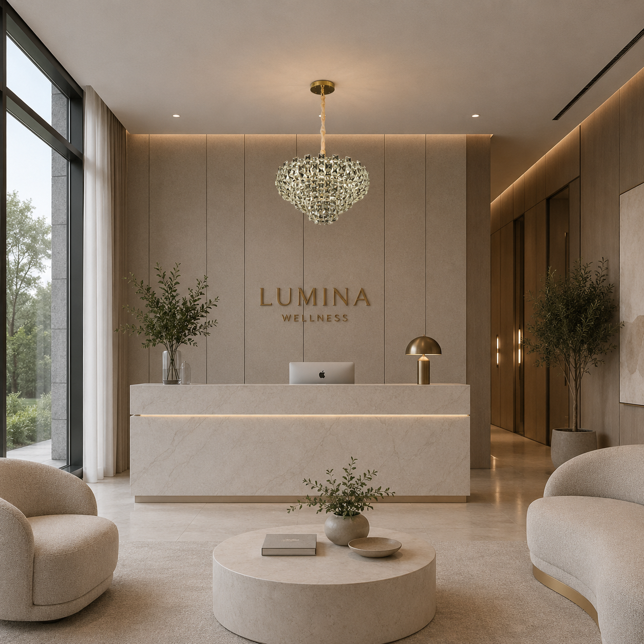 Candelabru Cristal BANO Nobile, 24W, 4xE14,  Inaltime Reglabila, Metal si Cristal, Auriu