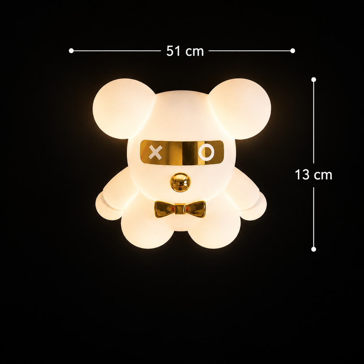 Lustra LED URSULETI CP220, 95W, 3000/4000/6000K, Alb