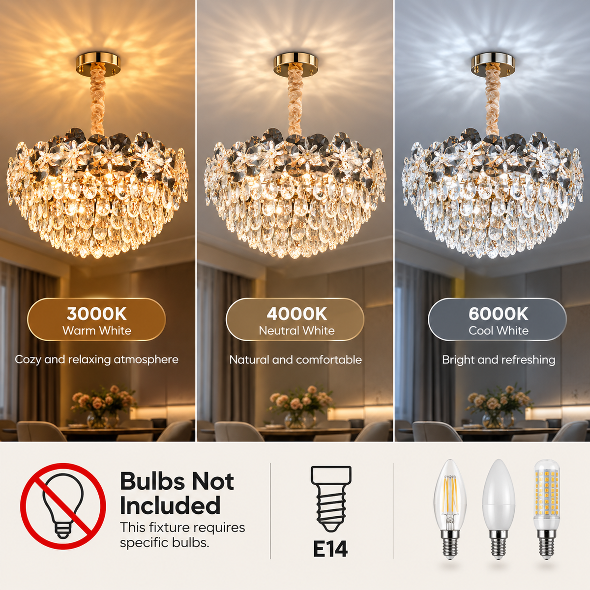 Candelabru Cristal JARDIN Regalis 24xE14, Diametru 80cm, Inaltime 40cm, Auriu Lucios, Inaltime Reglabila, Design Elegant