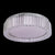 Lustra LED Cristal cu Telecomanda Madox 60W Dimabila Argintiu