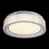 Lustra LED Cristal cu Telecomanda Madox 60W Dimabila Argintiu
