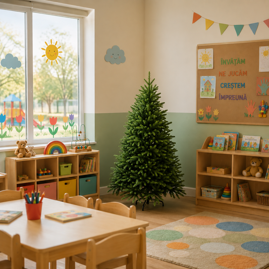 Decorațiune Brad Artificial EIS, 150 cm, 356 vârfuri, Verde