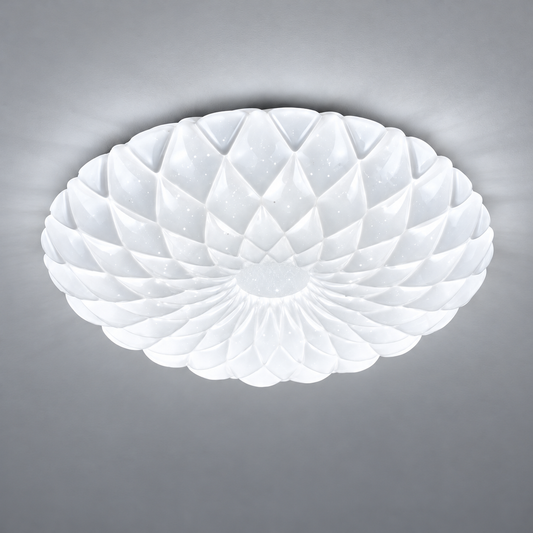Plafonieră PL154 LED 35 cm, 31W, 3000K / 4000K / 6000K, Alb, Metal si Acril