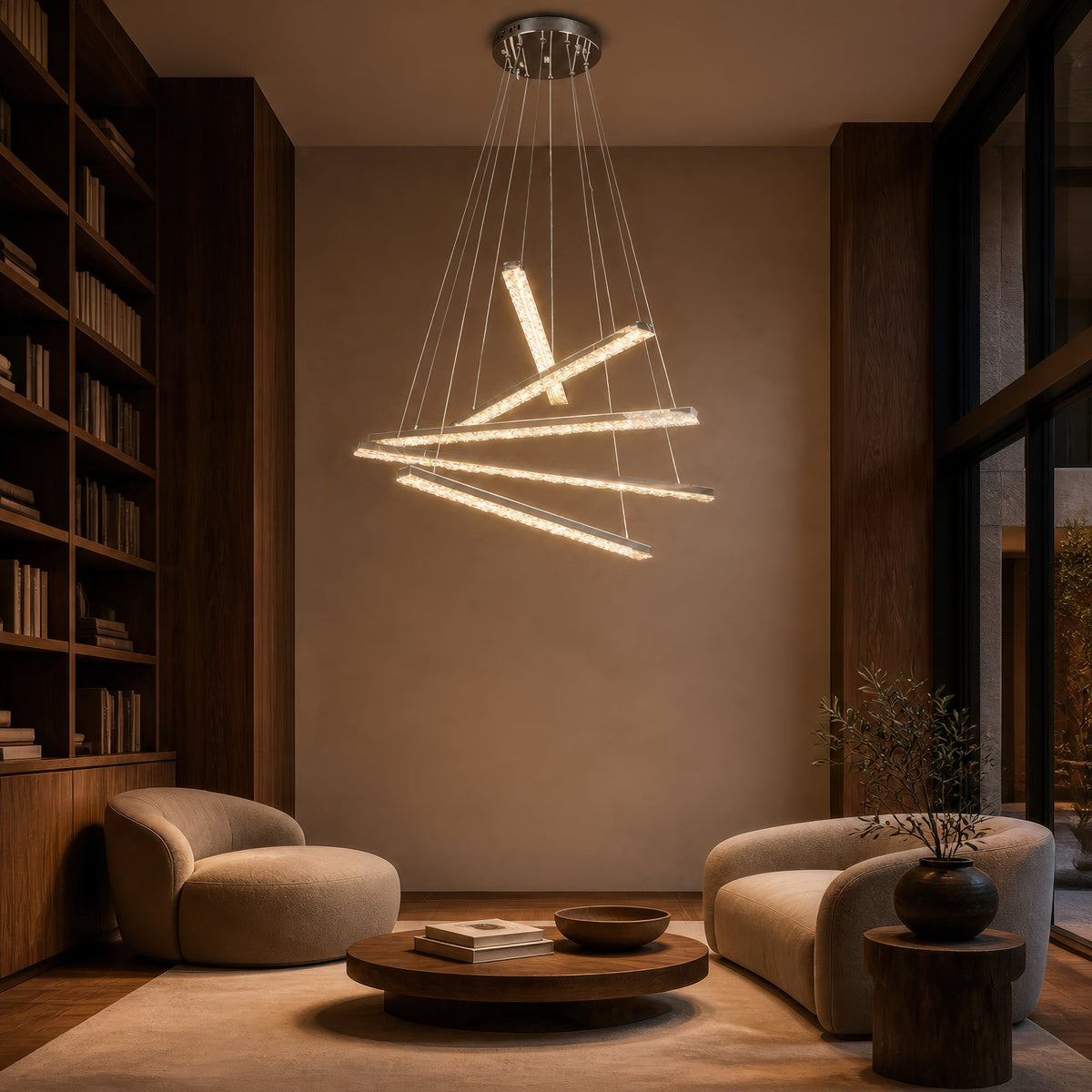 Lustra LED LIBORIA LT025/5, în ambient 3